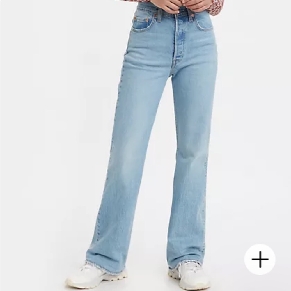 Levi’s Ribcage Wide Leg Tango lighten up